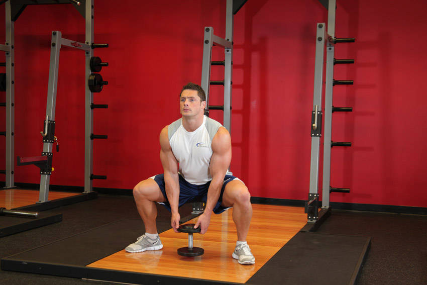 Sumo Squat - Finish position