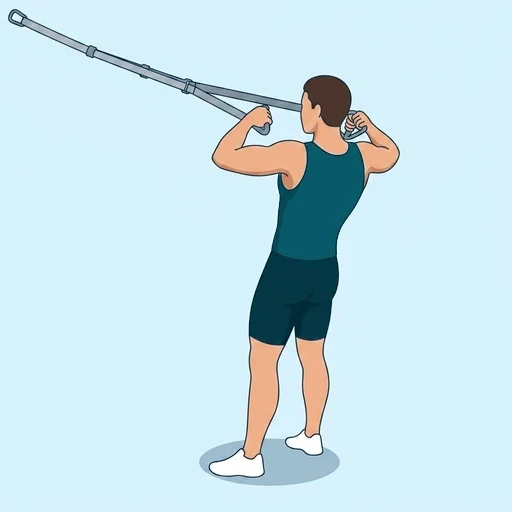 TRX Face Pull - Finish position