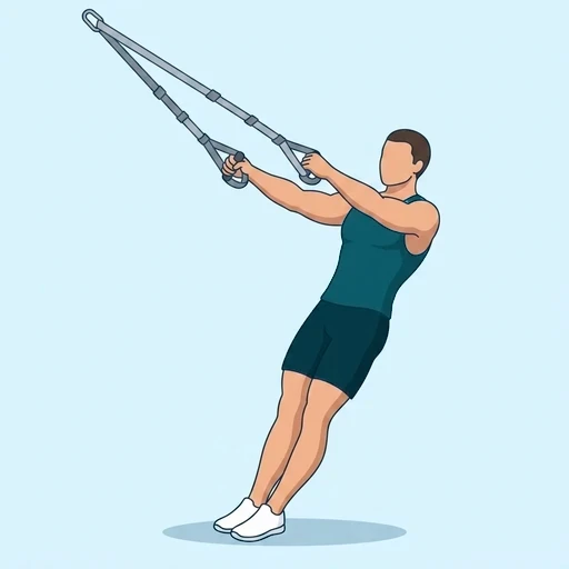 TRX Y-Fly - Start position