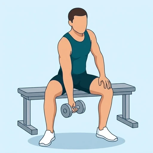 Concentration Curls - Start position