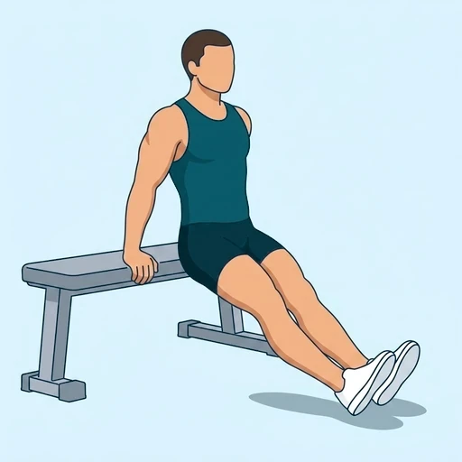 Bench Dips - Start position