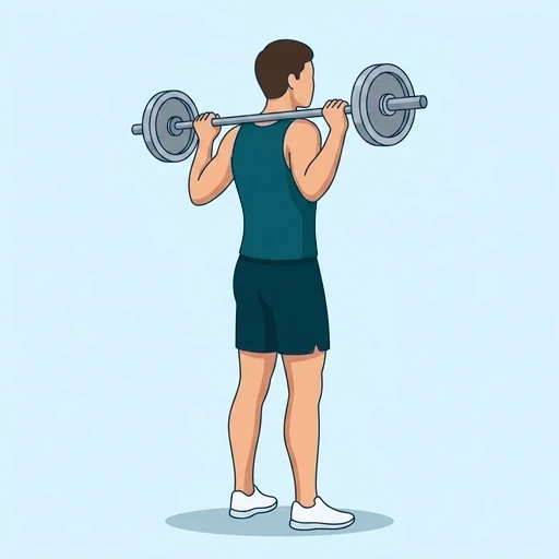 Barbell Squat - Start position