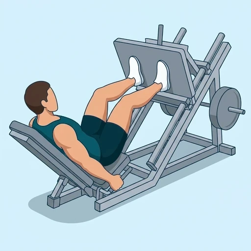 Leg Press - Start position