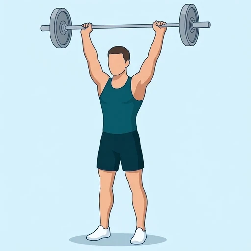 Overhead Squat - Start position