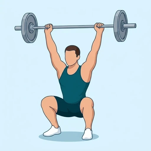Overhead Squat - Finish position