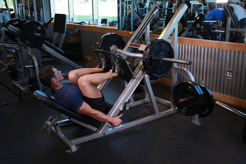Leg Press - Finish position