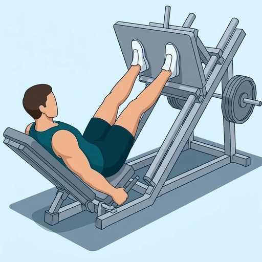 Leg Press - Finish position