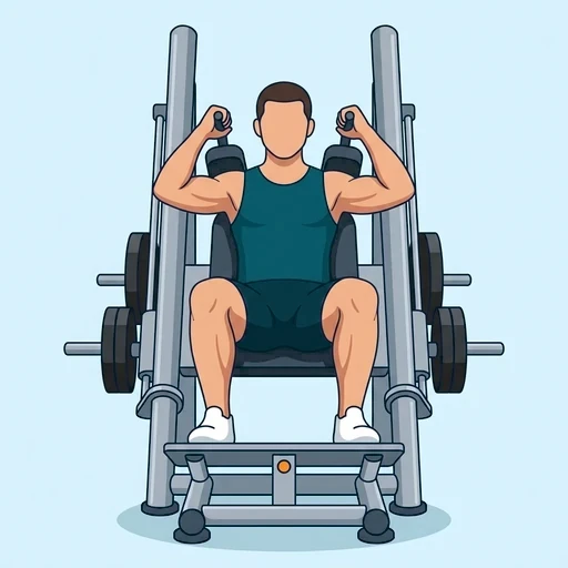 Hack Squat - Finish position