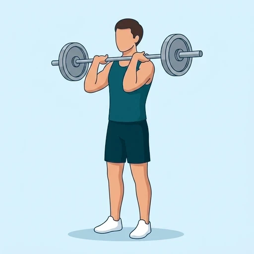 Front Squat - Start position