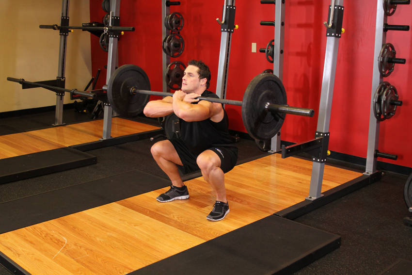 Front Squat - Finish position