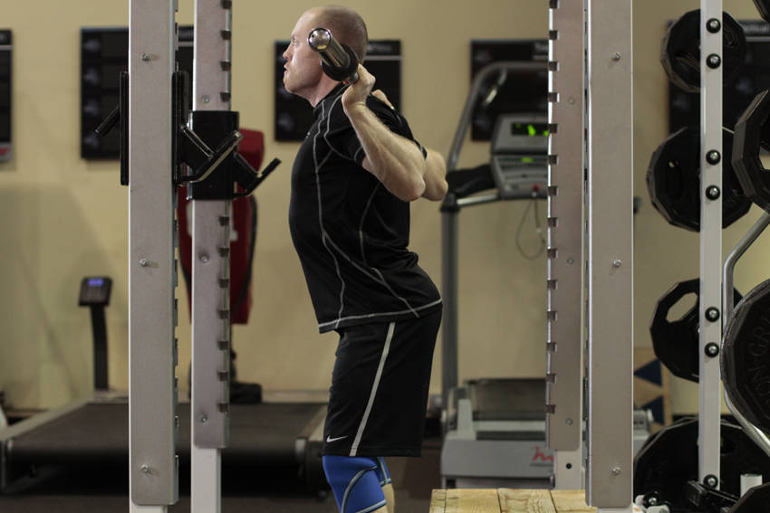 Box Squat - Start position