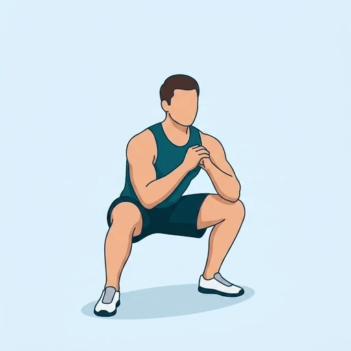 Jump Squat - Start position
