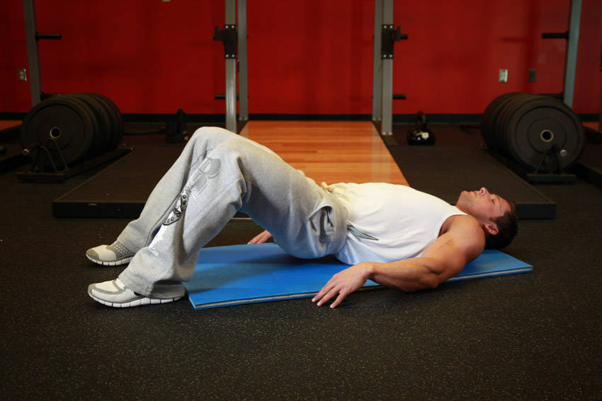 Glute Bridge - Start position