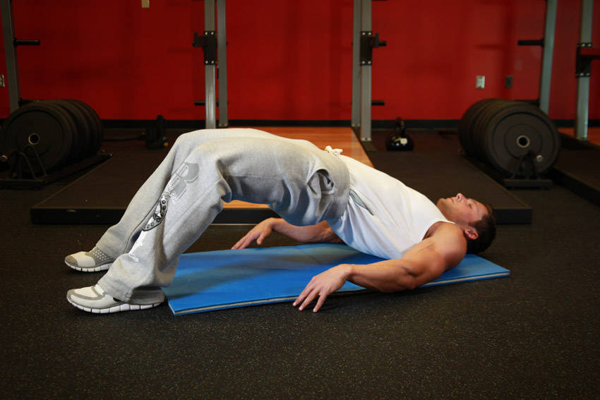 Glute Bridge - Finish position