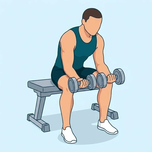 Wrist Curls - Finish position