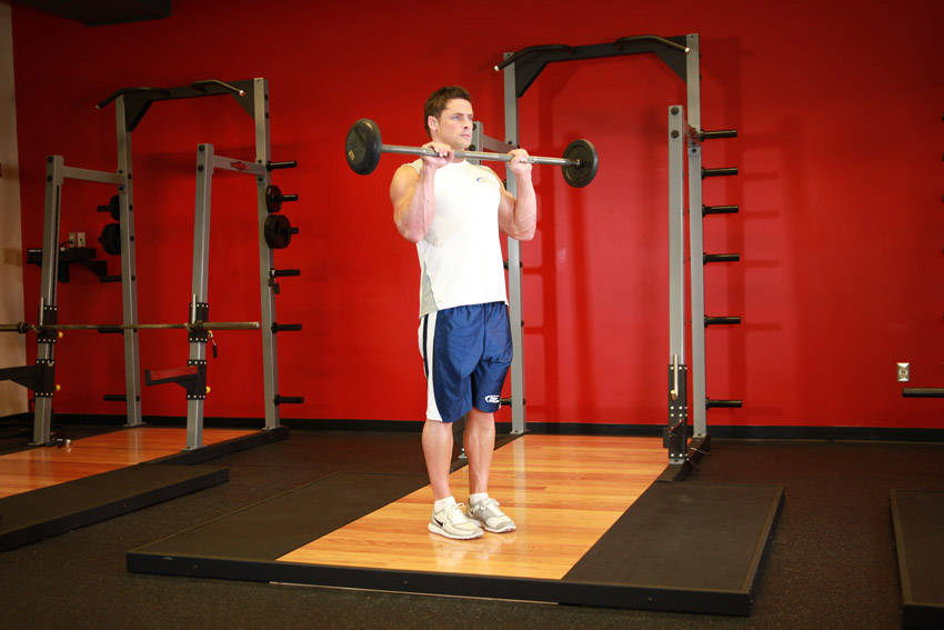 Reverse Curl - Finish position
