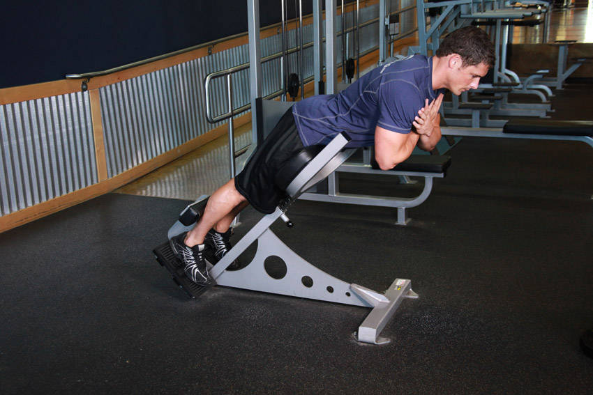 Back Extension (45°) - Start position
