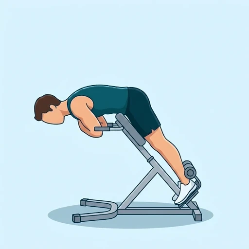 Back Extension (45°) - Start position