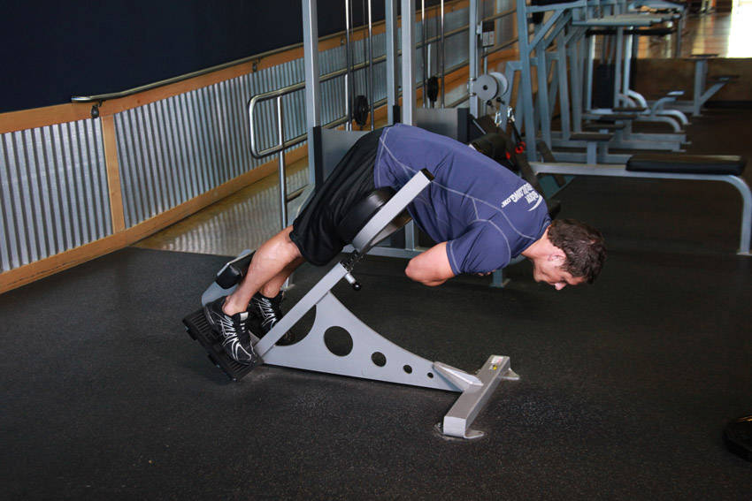 Back Extension (45°) - Finish position