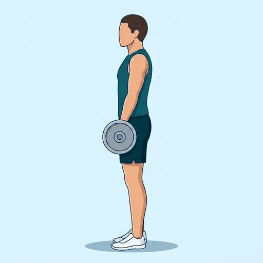 Romanian Deadlift - Start position