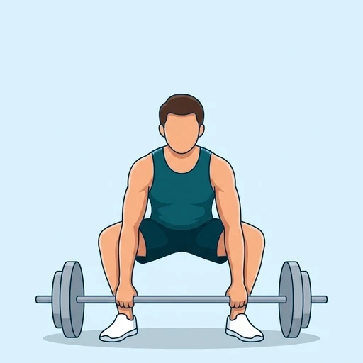 Sumo Deadlift - Start position