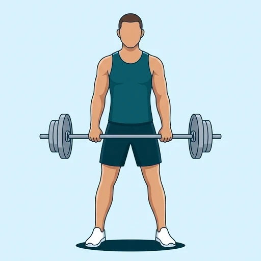 Sumo Deadlift - Finish position