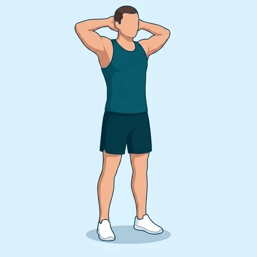 Bodyweight Good Morning - Start position