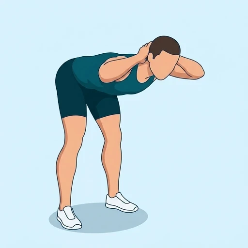 Bodyweight Good Morning - Finish position