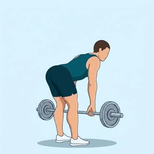 Stiff-Leg Deadlift - Finish position