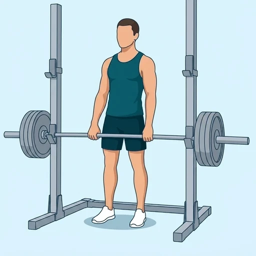Rack Pull - Finish position