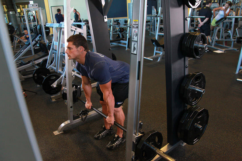 Smith Machine RDL - Start position