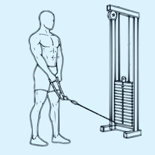 Cable Pull-Through - Finish position