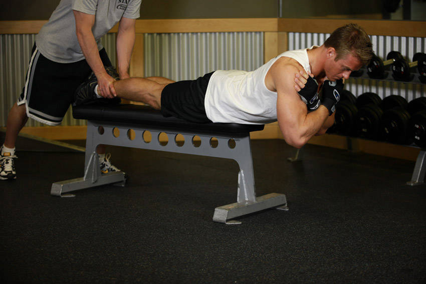 Back Extension - Finish position