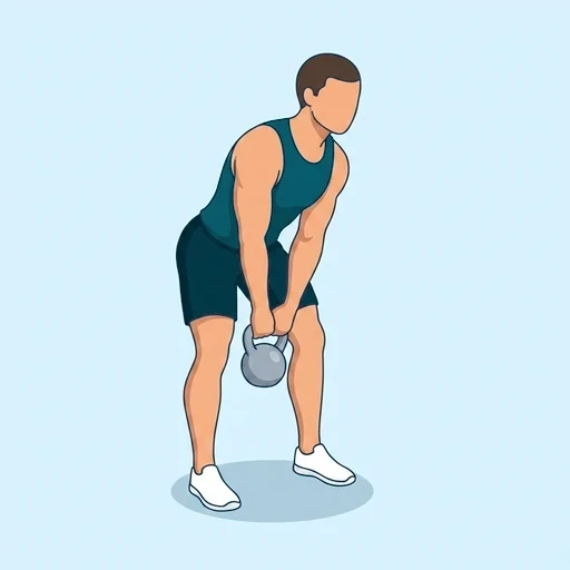 Kettlebell Swing - Start position