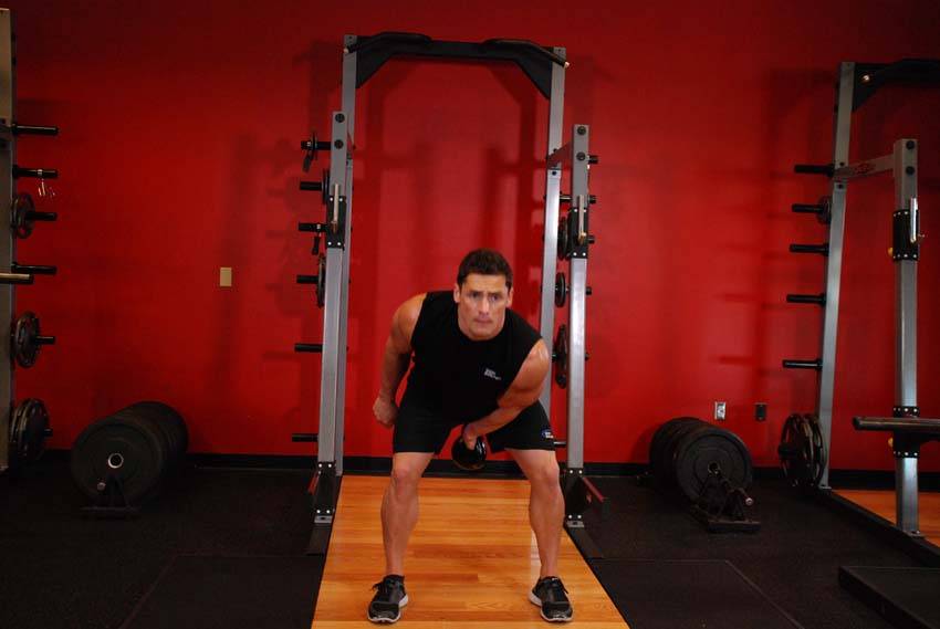 Kettlebell Swing - Finish position