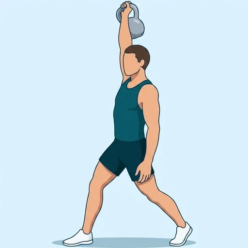 Turkish Get-Up - Finish position