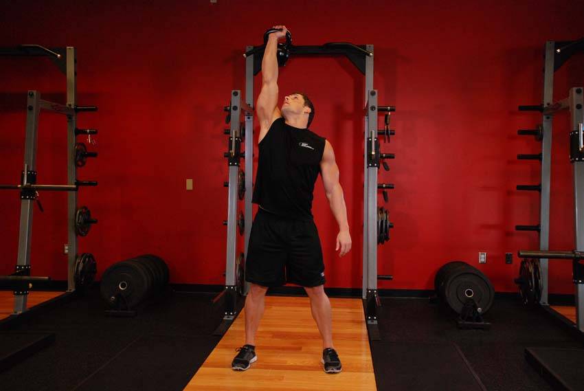 Kettlebell Windmill - Start position