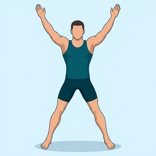 Jumping Jacks - Finish position