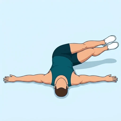 Lying Windshield Wipers - Finish position