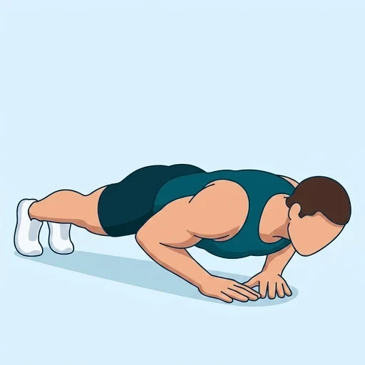 Diamond Push-Ups - Finish position