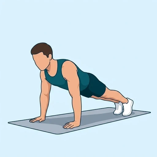 Push-Ups - Finish position