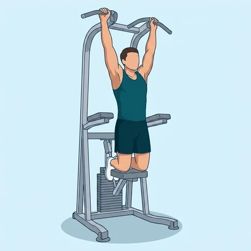 Assisted Pull-Ups - Start position