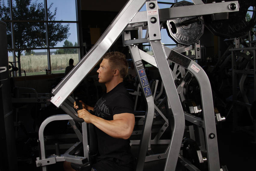 ISO-Lateral High Row - Finish position