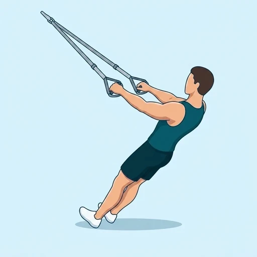 TRX Row - Start position