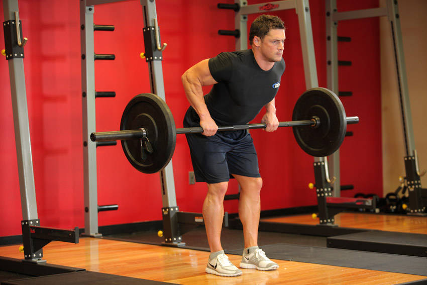 Barbell Row - Finish position