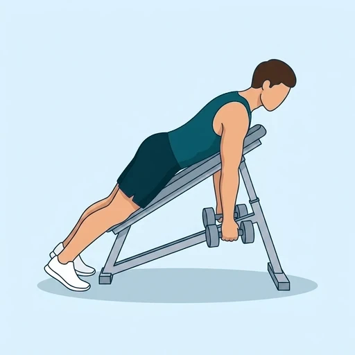 Chest-Supported Row - Start position
