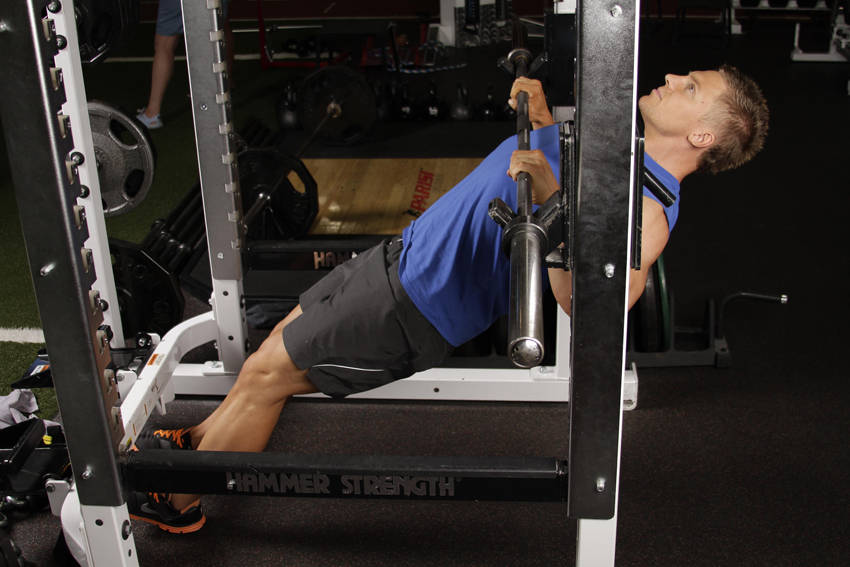 Inverted Row - Finish position