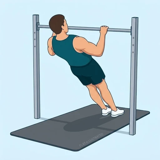 Inverted Row - Finish position