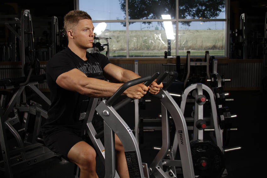ISO-Lateral Low Row - Start position