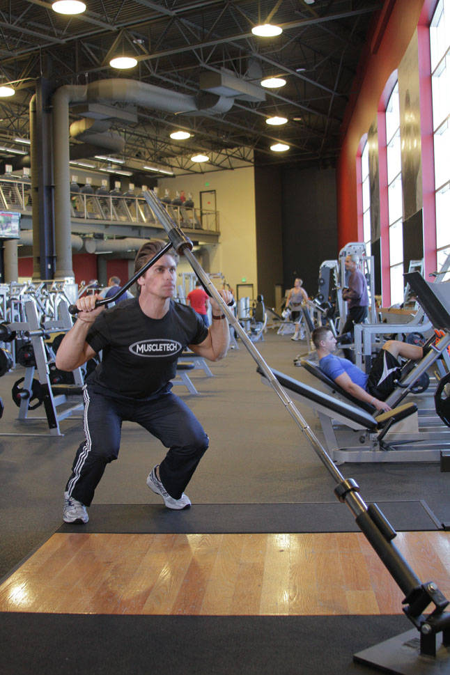 Landmine Press - Start position